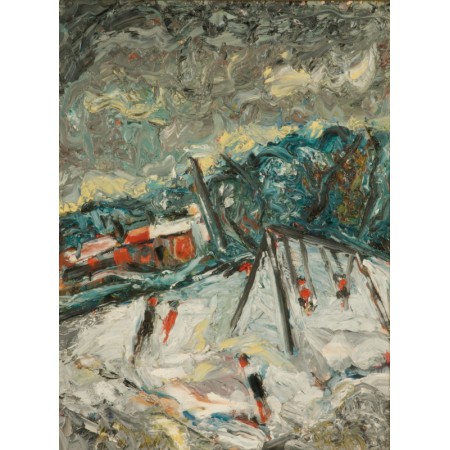 Children on Dwings at Christmas